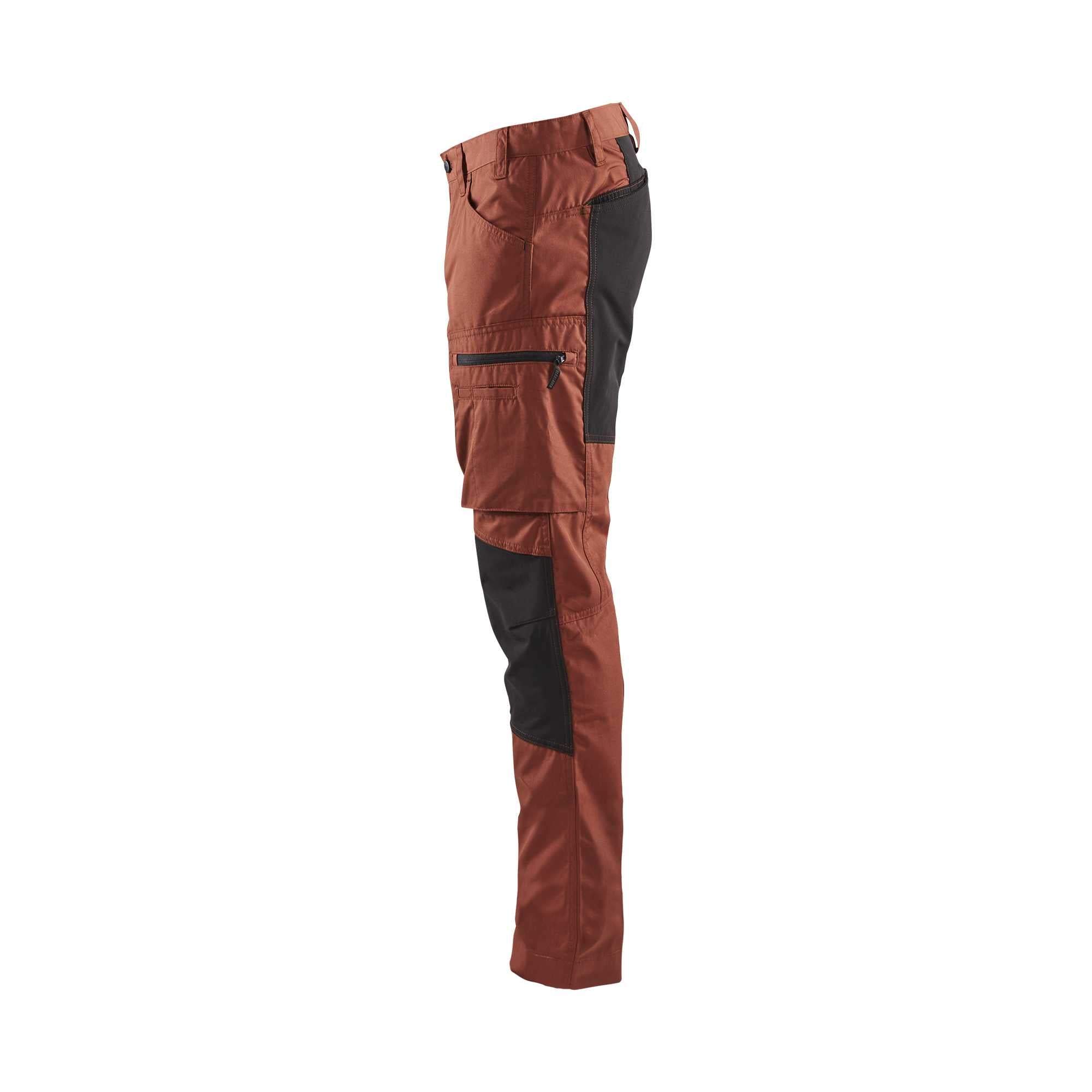 BLAKLADER 14591845 Service Trousers with Stretch Work Trousers Men - stretch panels